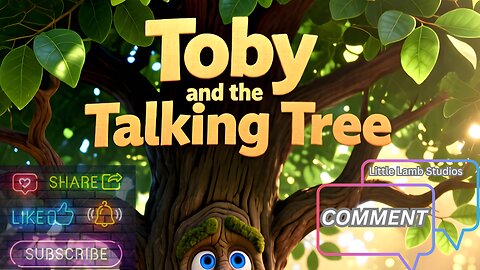 Toby and the Talking Tree 🌳 | Christian Bedtime Story for Kids | Little Lamb Studios