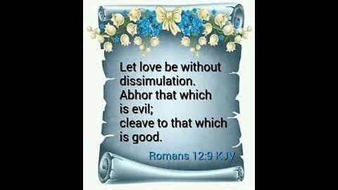 Sunday Talk with Jamal Romans 12:9 "Abhor that which is evil "01/Feb/26 #law