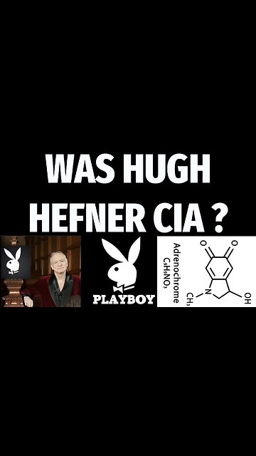 🎩🐇 PLAYBOY: Was Hugh Hefner CIA❓ ▪️ Child Sex Trafficking 🟰 Follow The White Rabbit 🟰 Adrenochrome