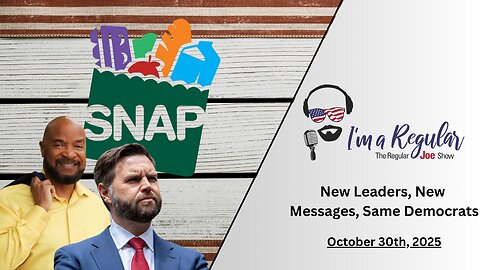 Leftists Love Narco-Terrorists + "Weaponized Hunger" + Shutdown Sustained: The Regular Joe Show LIVE