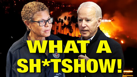 EMBARRASSING! Biden & LA Mayor React To Fires