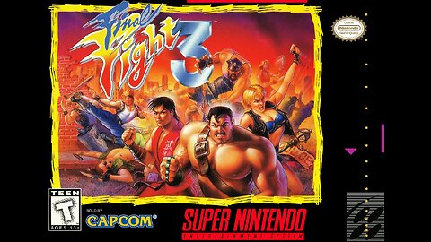 Final Fight 3 SNES 1995 Nintendo LIVE Playthrough - Retro Games Live Gameplay