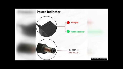 42V 5A Lithium Battery Charger DC5.5*2.1MM For 36V 5A Bicycle Scooter Hoverboard Review