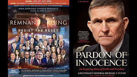 We're Getting the Band Back Together! | Join Gen Flynn, Eric Trump, & Team America June 19-20 2026 In OKC w/ Amanda Grace, Julie Green, Mel K, HIS Glory, Flyover Conservatives & More (Request Tix At www.Sheridan.Church)