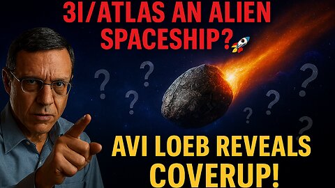 Avi Loeb Blows the Lid Off 3I/Atlas: Shocking Astronomy Coverup Finally Exposed!