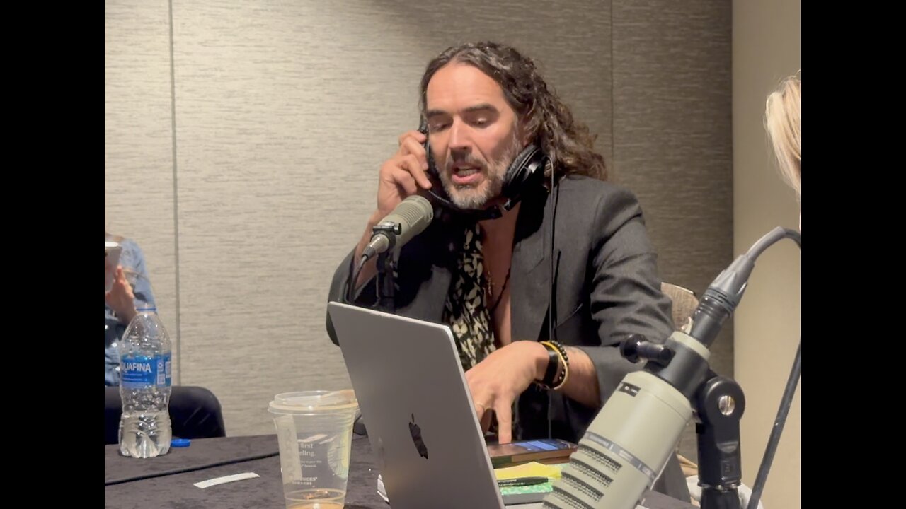 Russell Brand joins the Sean Hannity Radio Show