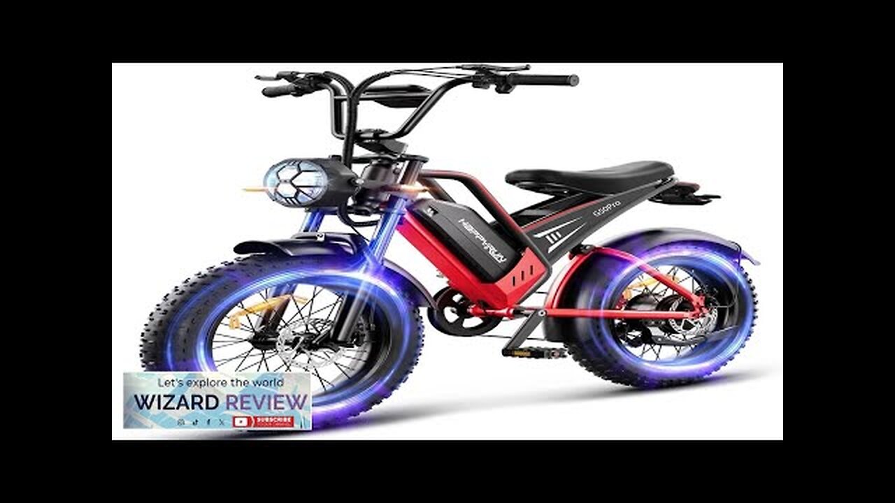 2000W Electric Bike for Adults 48V 25Ah Removable Battery Up to 35MPH Review