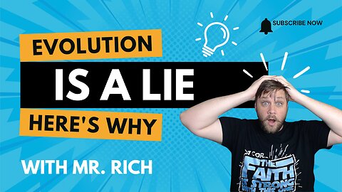 Evolution Is A LIE: Here's Why! | Mr. Rich