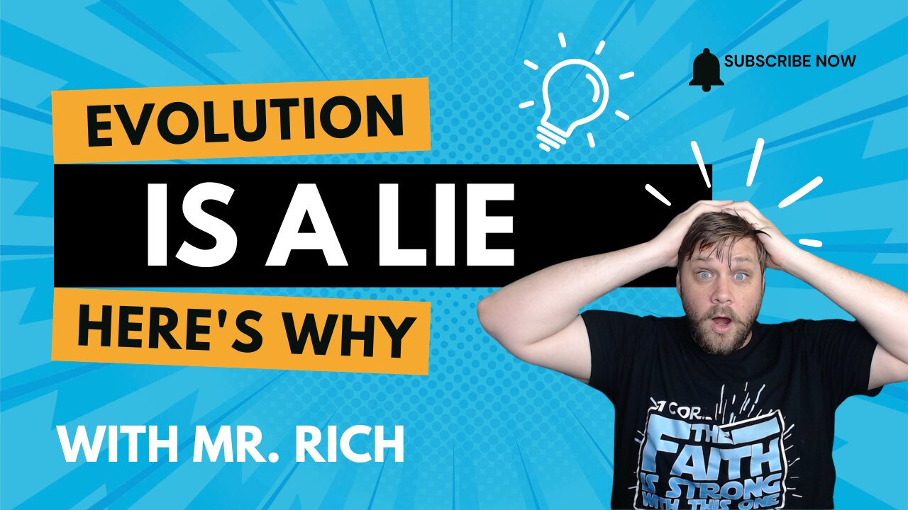 Evolution Is A LIE: Here's Why! | Mr. Rich