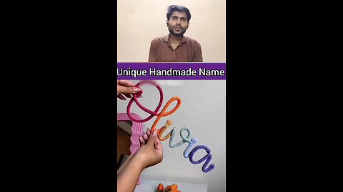 Unique Handmade Name