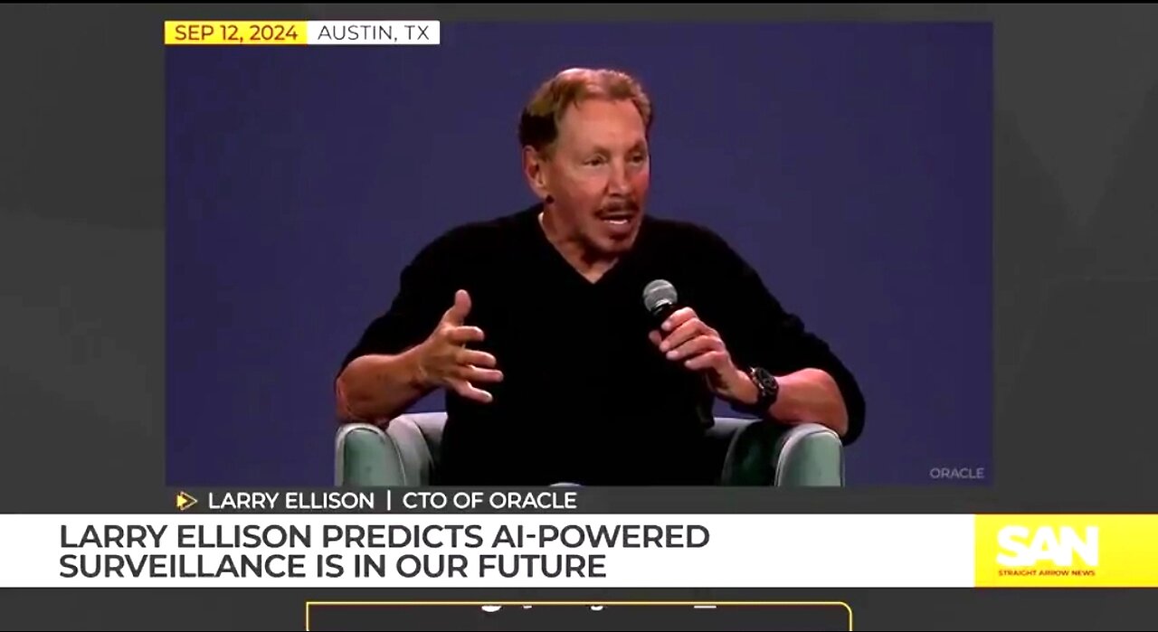 THE ENEMY JEW BEHIND THE DIGITAL ID PUSH IS LARRY ELLISON ✡️
