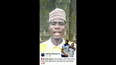 Phil Foden was left out of the England Squad due to Technical Decision