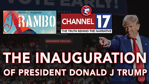 LIVE Trump Inauguration Coverage: Dave, Rambo & Assorted Guests 10am EST 1/20/25