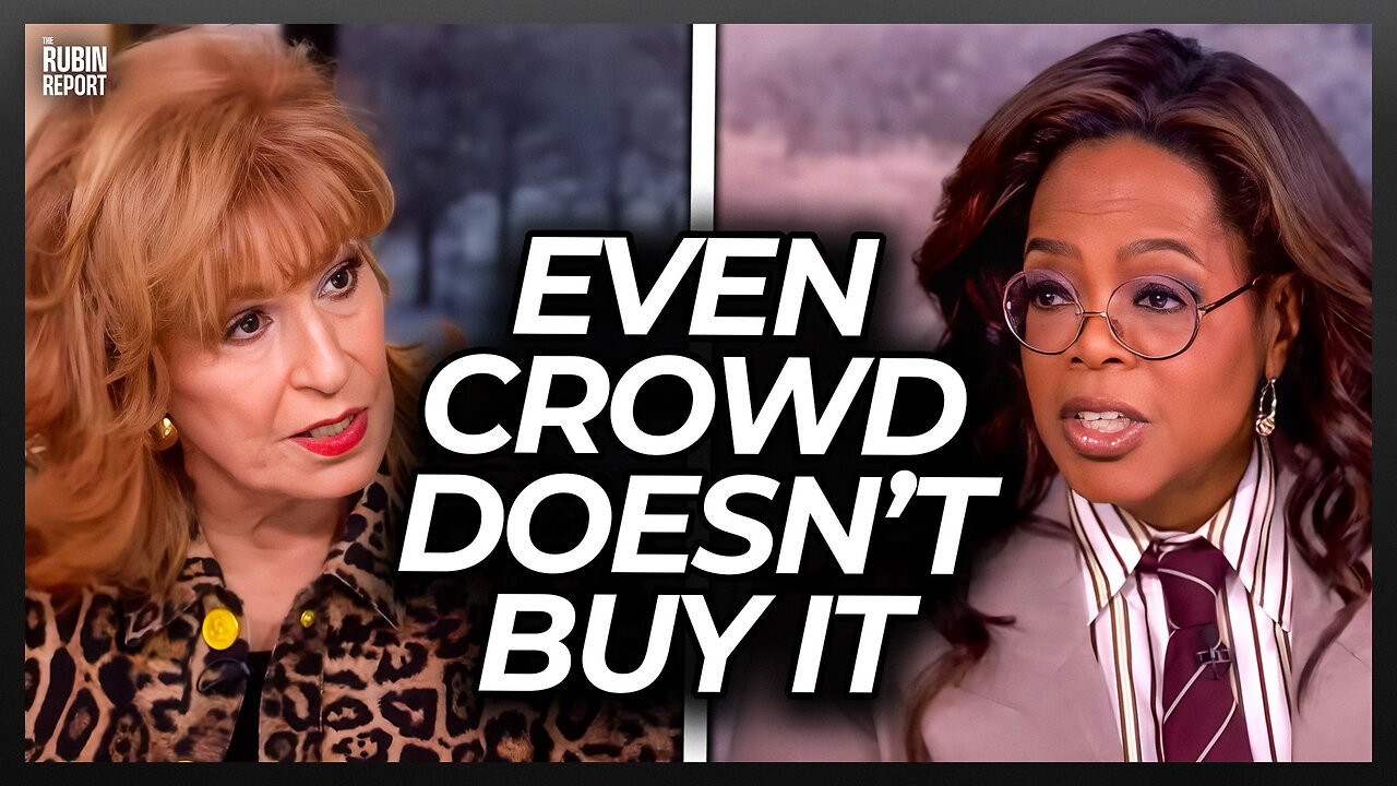Even ‘The View’ Audience Doesn’t Buy Oprah’s BS