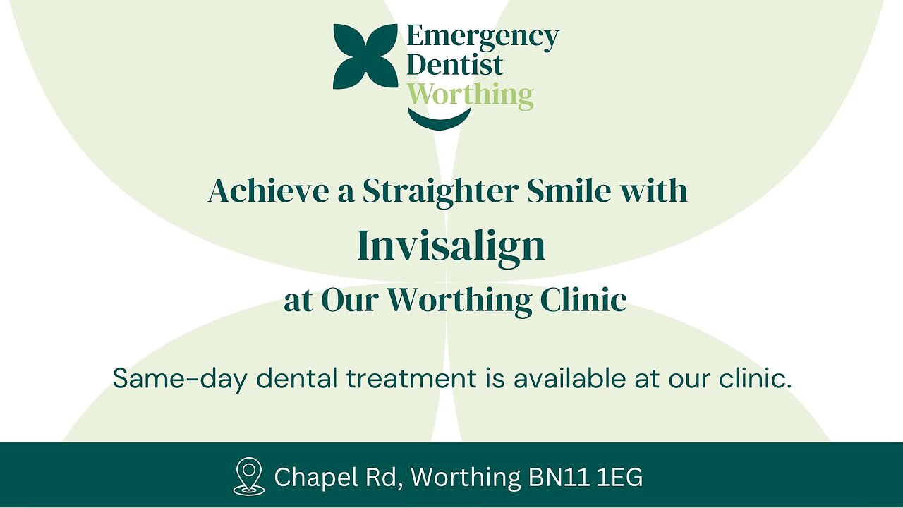 Straighten Your Smile with Invisalign in Worthing! 😁✨