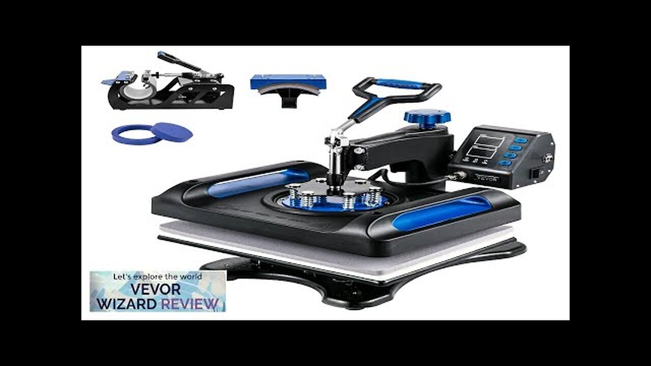 VEVOR Heat Press Machine 12x15 800W Heat Press for Sublimation 5 in Review