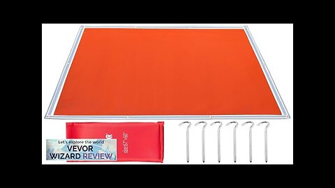 VEVOR Fire Pit Mat 67" x 60" Fire Blanket Fiberglass Welding Blanket Review