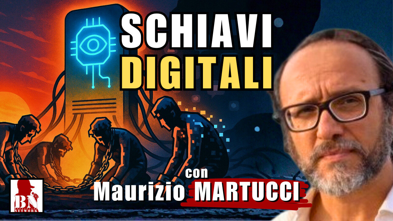 ALIENAZIONE e CONTROLLO al tempo dei #SOCIAL e delle #AI – con Maurizio MARTUCCI | Alle 18