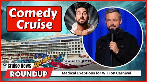 Cruise News Bonanza: Carnival Drama & Nate Bargatze at Sea!