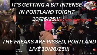 THE FREAKS ARE PISSED IN POTLAND TONIGHT 10/26/25