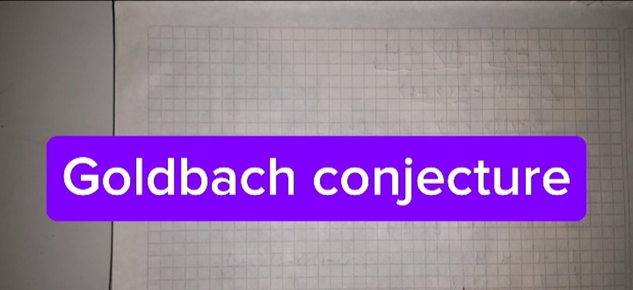 GOLDBACH CONJECTURE