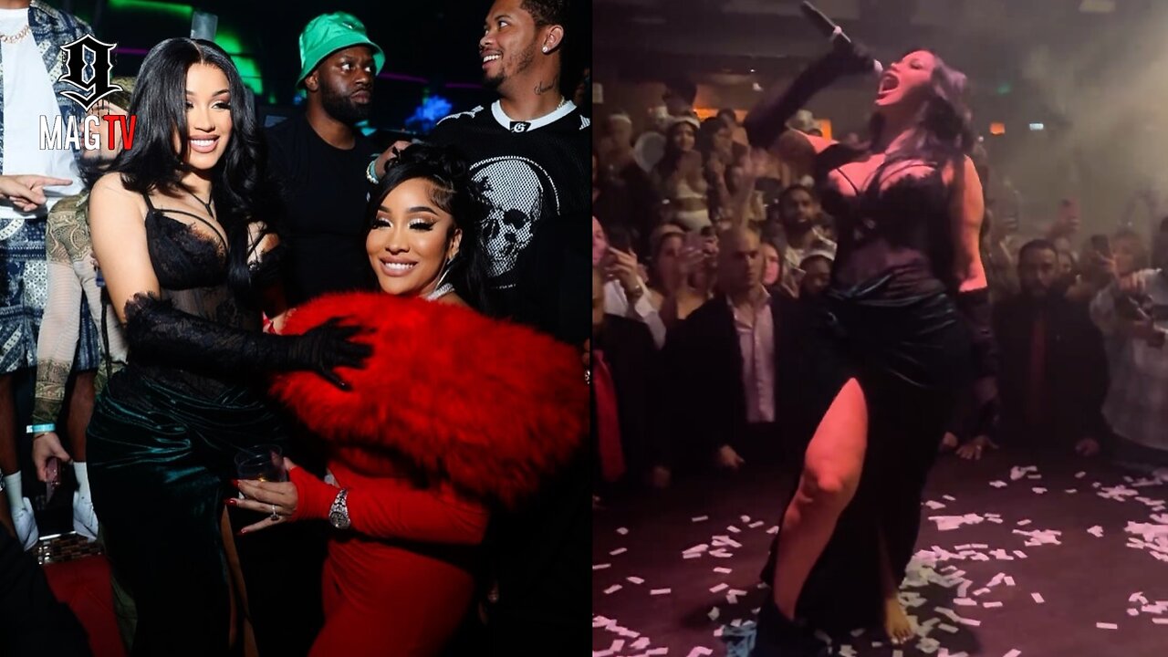 Cardi B Was Turnt Up Wit Baddies At Miami New Years Eve Party! 🎉