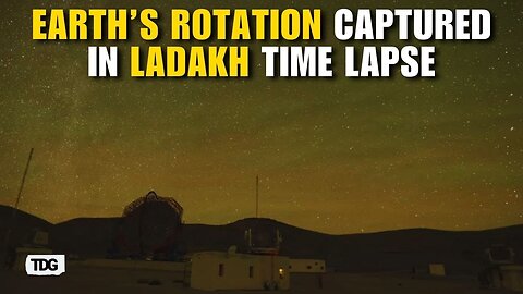 Astronomer Captures Stunning Time-Lapse of Earth’s Rotation from Ladakh | The Daily Guardian