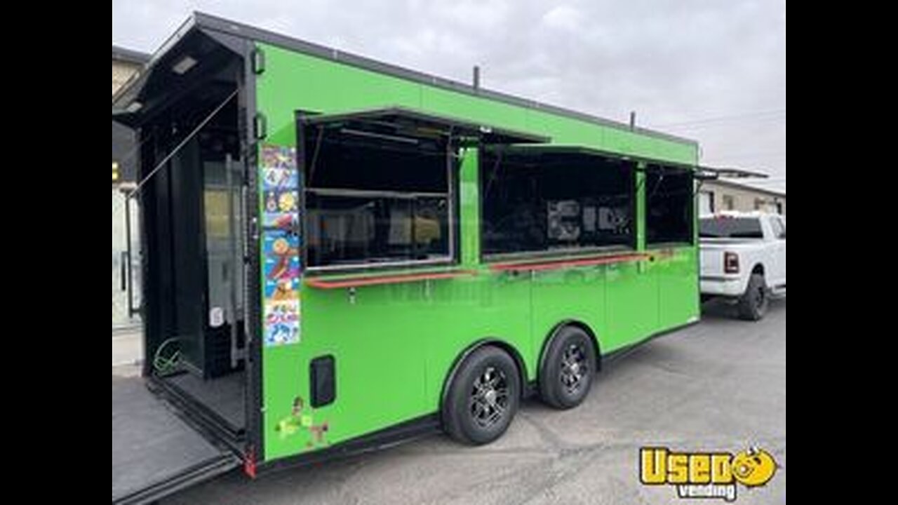 Versatile - 2025 8.5' x 20' Concession Trailer | Mobile Vending Unit for Sale in Texas!