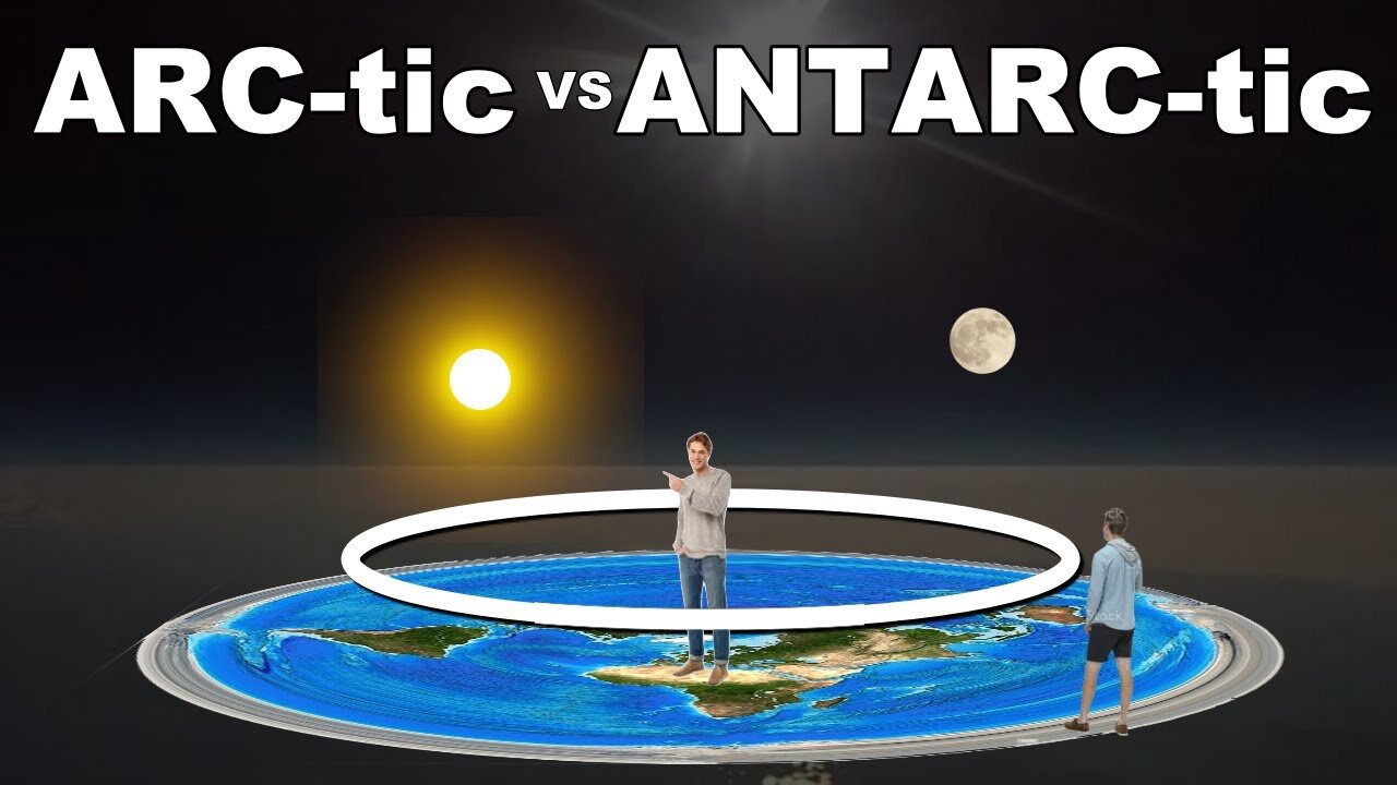 Sun Arcing and Anti Arcing on a Flat Earth Map