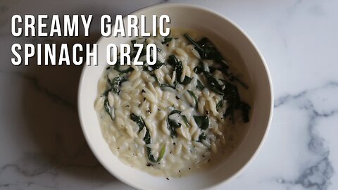 Easy One Pot Vegan Orzo Recipe For Busy Nights