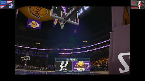 Basket Hoops 2025-2026: Game #24 [Los Angeles Lakers vs. San Antonio Spurs]