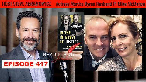 Actress Martha Byrne Husband FBI targeted PI Mike McMahon | HLJ EP417
