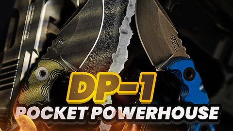 ⚔️ This Tiny Knife Packs a PUNCH! 💥 Meet the DP-1! 🔪