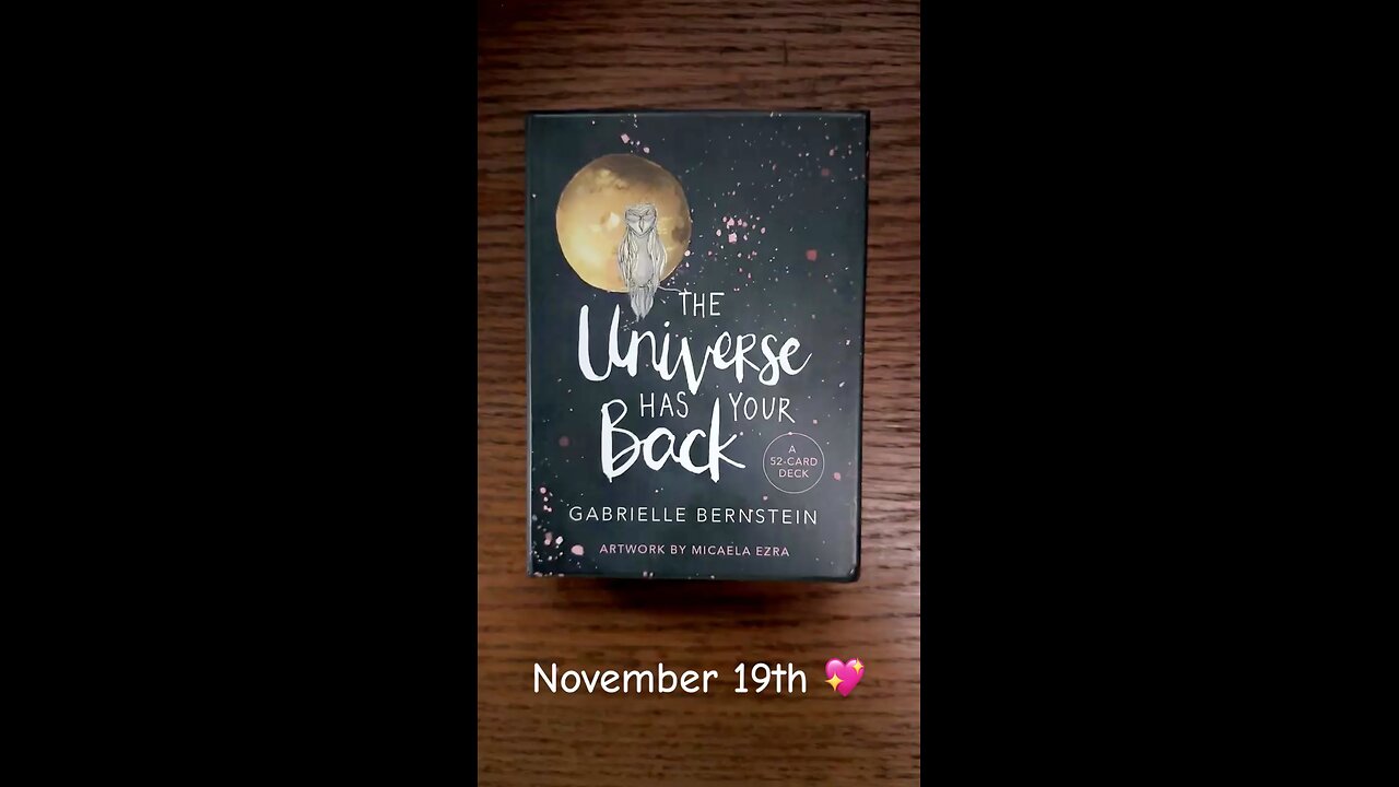 11/19/25 card: mindful moments