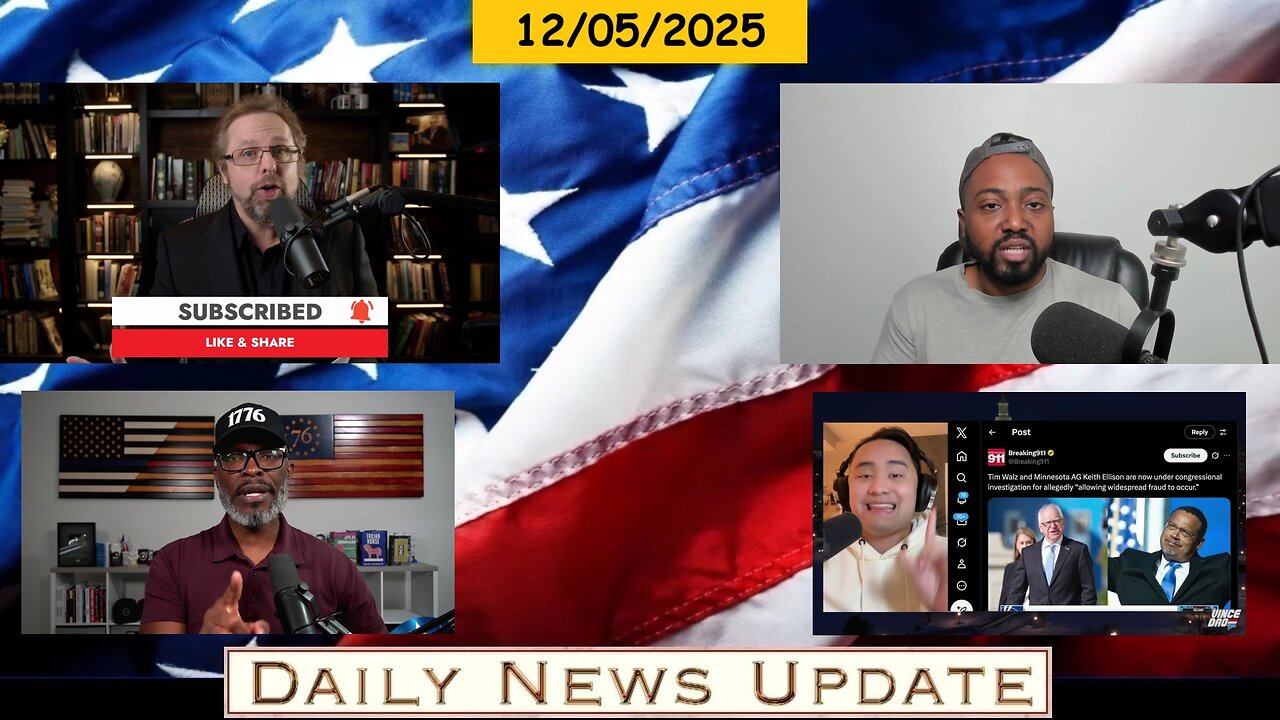 EP1767 | Dr Steve Turley: J6 Suspect, BCP: Somali Fraud, Anthony B Logan: MN Gov Tim Walz, Vince Dao