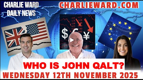 CHARLIEWARD DAILY NEWS WITH CHARLIE WARD , PAUL BROOKER & DREW DEMI WEDNESDAY 12TH NOV 2025