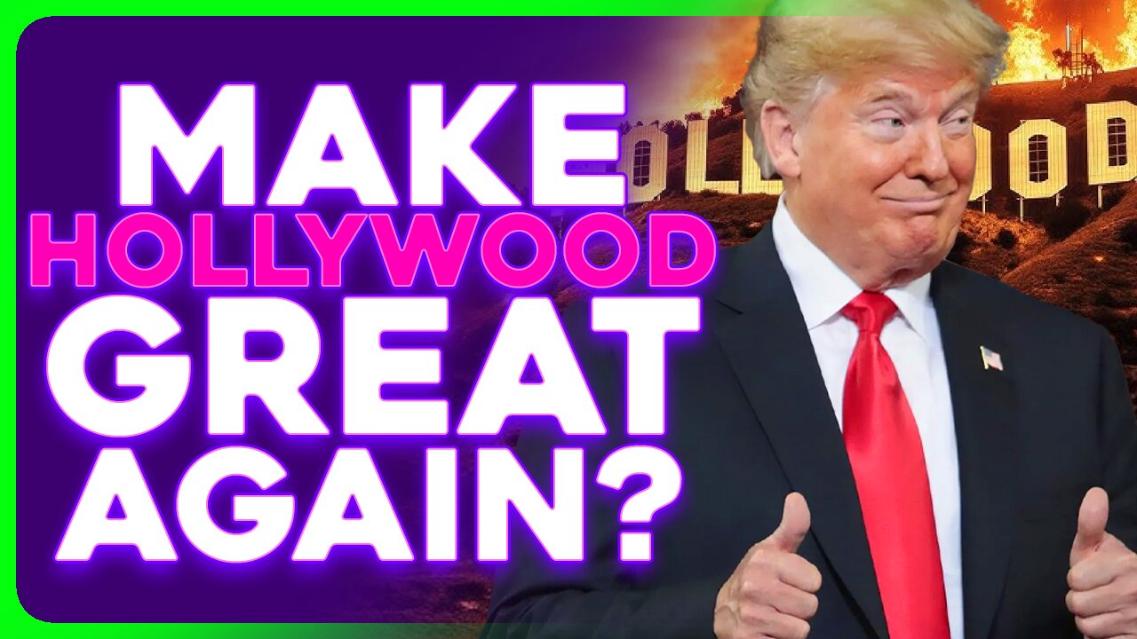 Trump Threatens HUGE Tariffs After Hollywood ABANDONDED America
