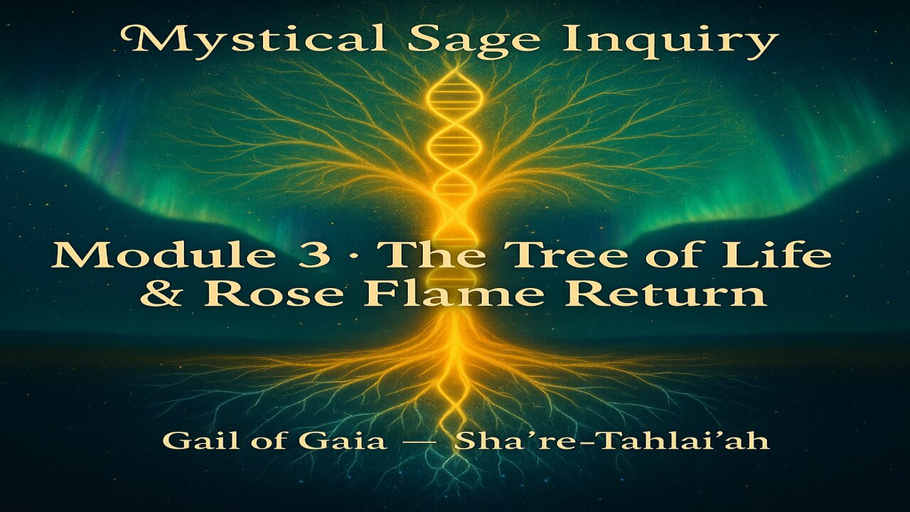 The Tree of Life & Return of Rose Flame - Mystical Sage Inquiry