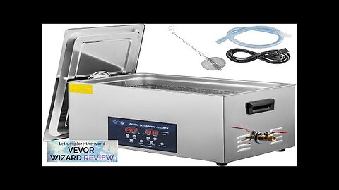 VEVOR 30L Ultrasonic Cleaner 28/40khz Dual Frequency Professional Ultrasonic Parts Cleaner Review