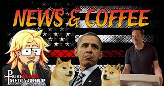 NEWS AND COFFEE WITH HANDY- DOGE GOT OBAMA!, MILITARY SAYS NO WEAKNESS, COMMERCE GOES POSTAL