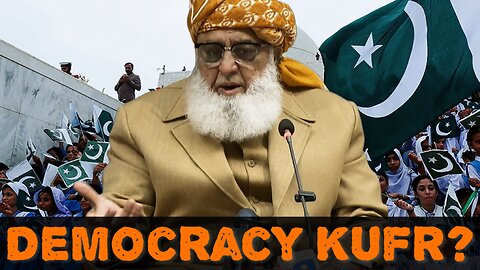 Democracy Kufr? Molana Fazlur Rehman🔥