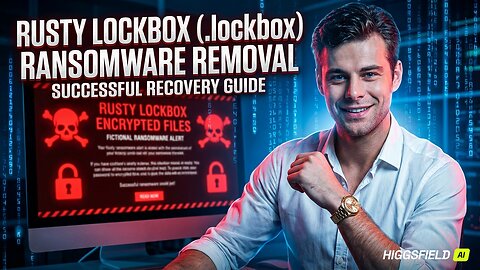 || SOLVED ✅🔘|| Rusty Lockbox (.lockbox) ransomware virus - removal and decryption