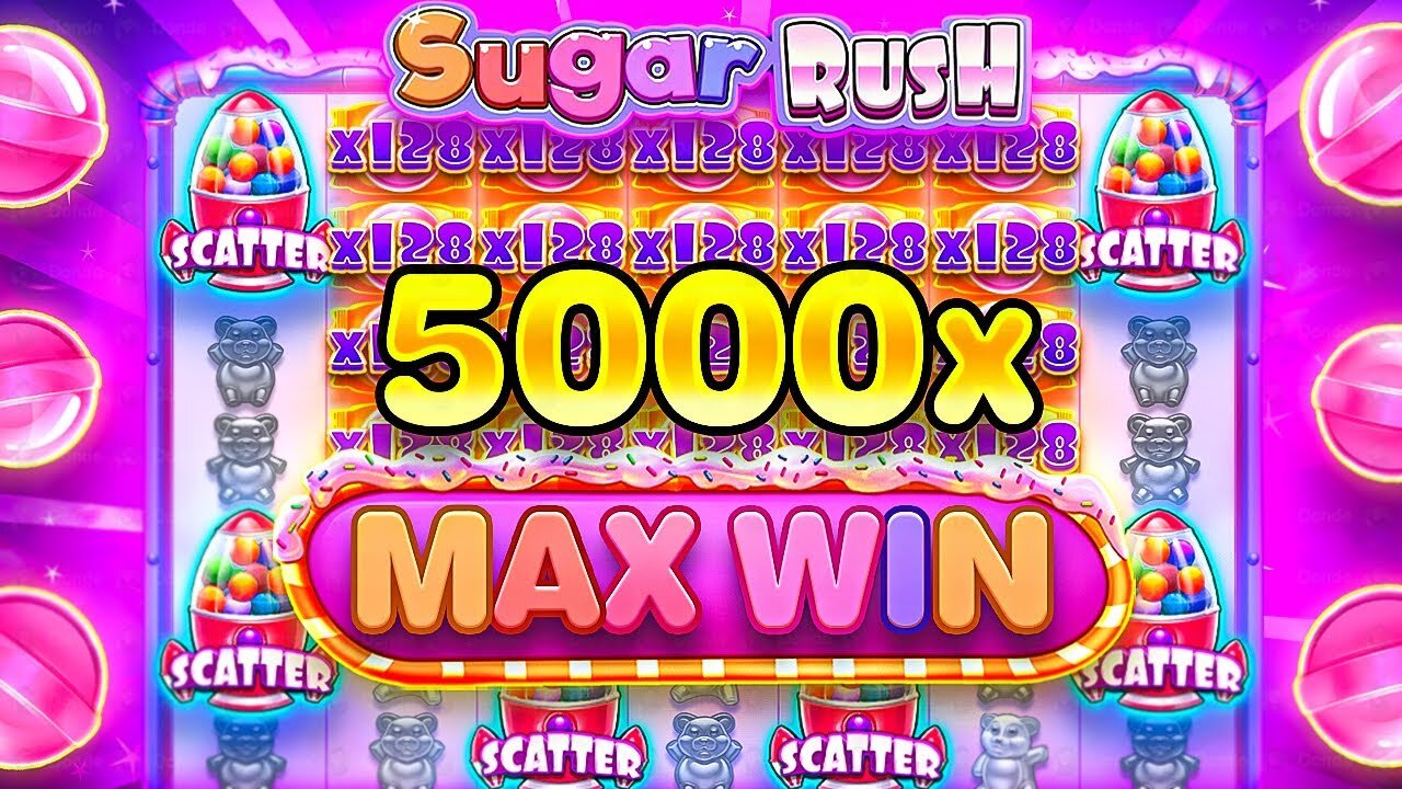 MAX WIN On SUGAR RUSH!! (INSANE 5000X)