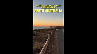 Exploring Perth Australia: Western Australia Sunset at Mindarie Beach 🇦🇺