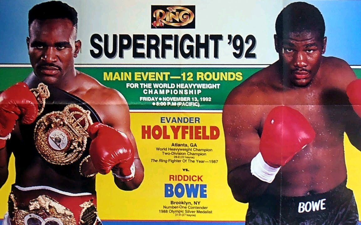 Evander Holyfield vs Riddick Bowe - Nov 13 1992 - Thomas & Mack Center, Las Vegas, NV