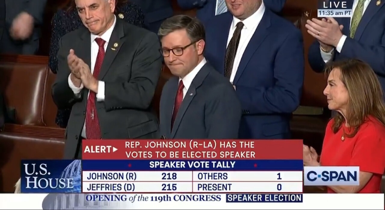 BREAKING: Mike Johnson Secures Speaker of the House After Second Vote