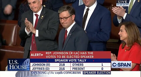 BREAKING: Mike Johnson Secures Speaker of the House After Second Vote