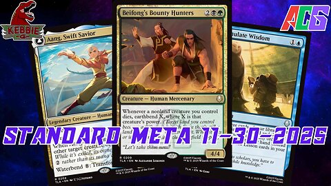 Watching The Standard Meta 11-17-25 to 11-23-25 | Magic the Gathering | MTG Metagame Analysis