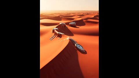 “Melting Clock Desert”