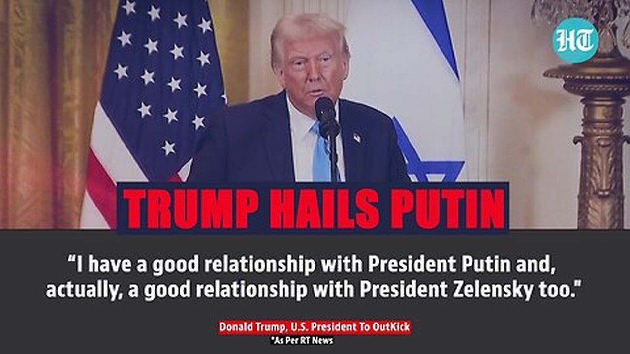 Trump's Surprise Message On Putin Leaves Zelensky In Panic Hours Before US-Russia Talks Ukraine